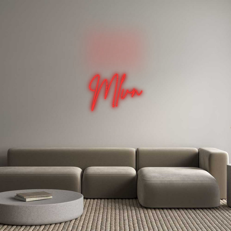 Neon personnalisé new Mlvn