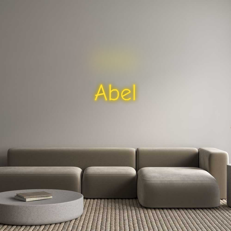 Neon personnalisé new Abel