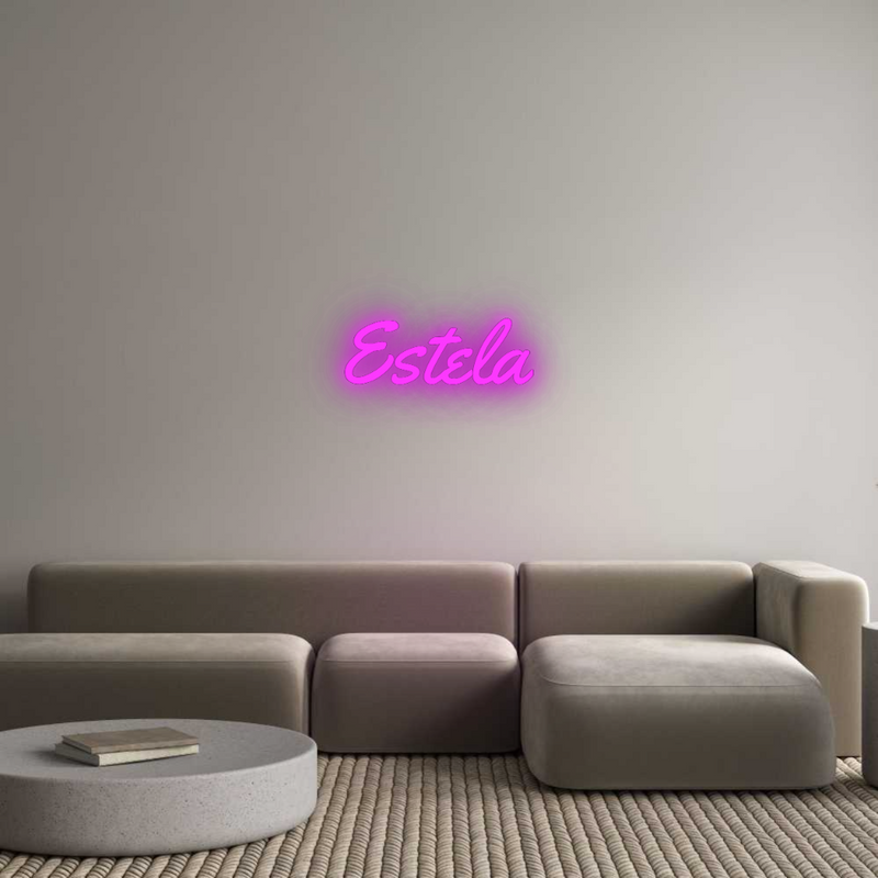 Neon personnalisé new Estela