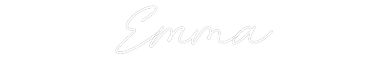 Personalized neon new Emma