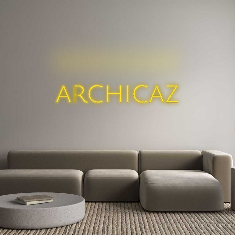 Neon personnalisé new ARCHICAZ