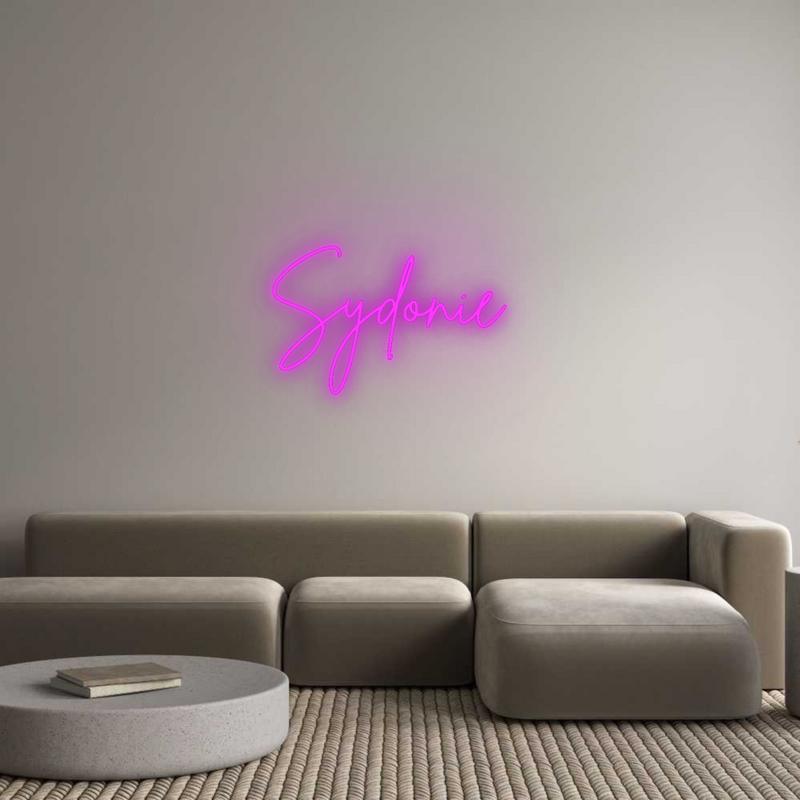 Neon personnalisé new Sydonie