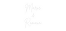 Custom Neon New Marie
&
Rom...