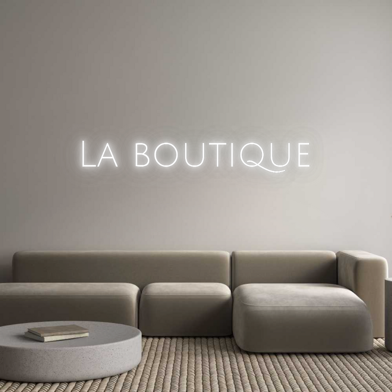 Neon personnalisé new La boutique