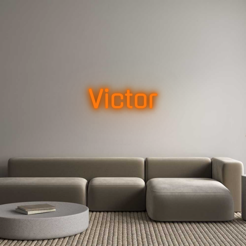 Neon personnalisé new Victor