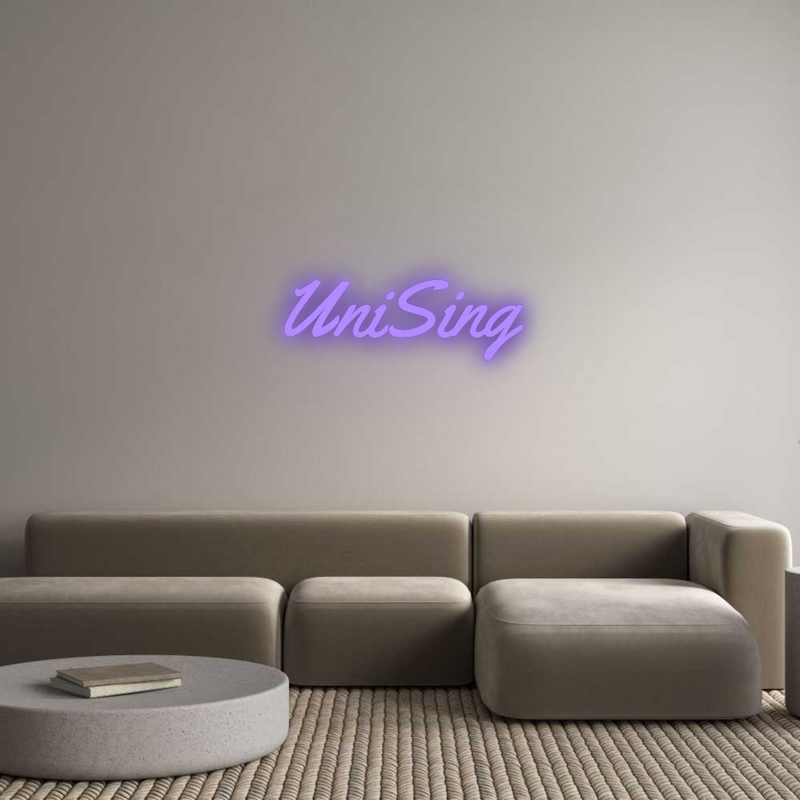 Neon personnalisé new UniSing