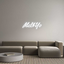 Personalized neon new Mel&Yo