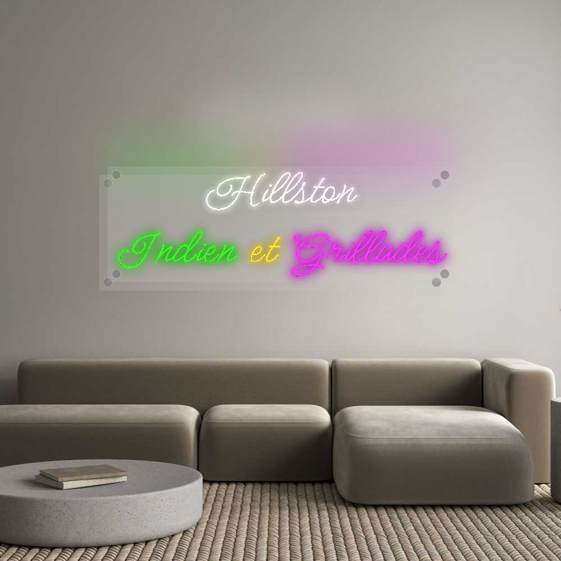 Neon personnalisé new Hillston
Ind...