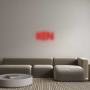 Personalized neon new KEN
