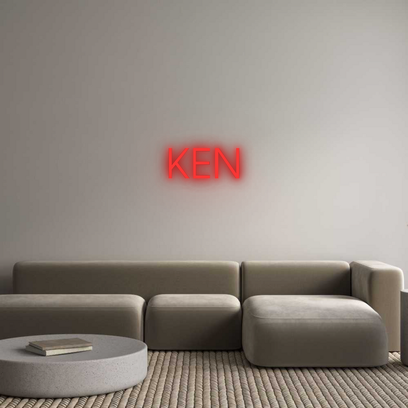 Neon personnalisé new KEN