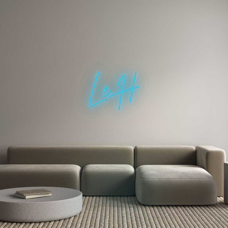 Custom Neon New The H