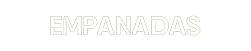 Custom Neon: Empanadas