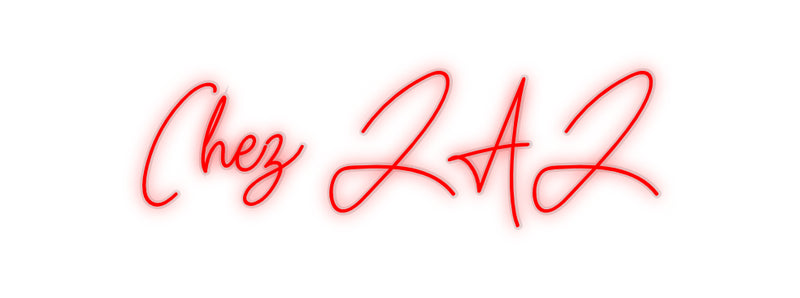 Neon personalizado: na ZAZ