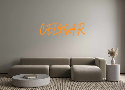 Néon personalizado: CELMAR