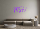 Benutzerdefiniertes Neon: MSW