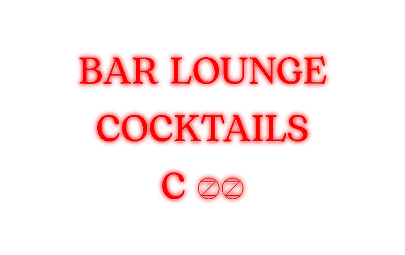 Custom Neon: BAR LOUNGE...