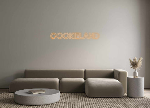 Néon personalizado: Cookieland