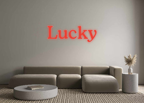 Custom Neon: Lucky