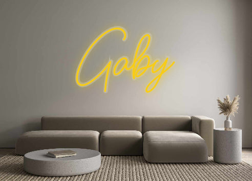 Néon personalizado: Gaby