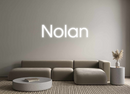 Neon personalizzato: Nolan