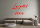 Custom Neon: The little one
bere