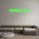 Custom Neon: GORILLA BJJ