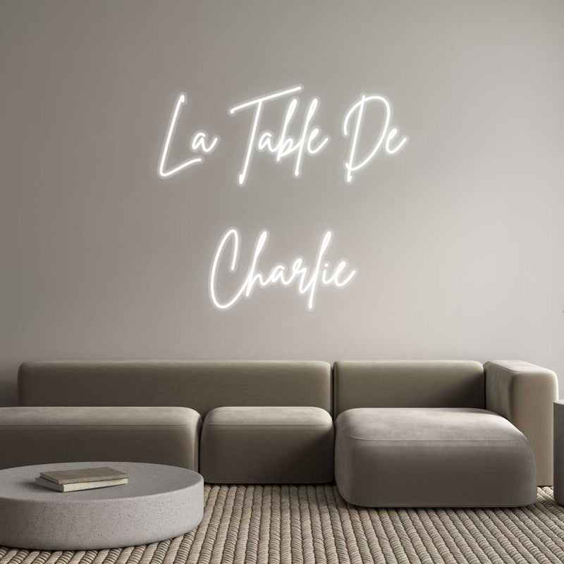 Custom Neon: The Table
...