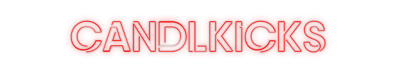 Custom Neon: CANDLKICKS