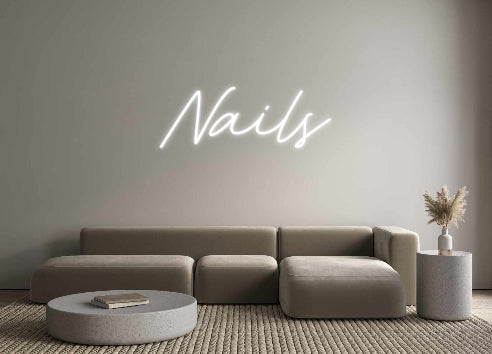 Custom Neon: Nails
