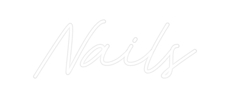 Custom Neon: Nails