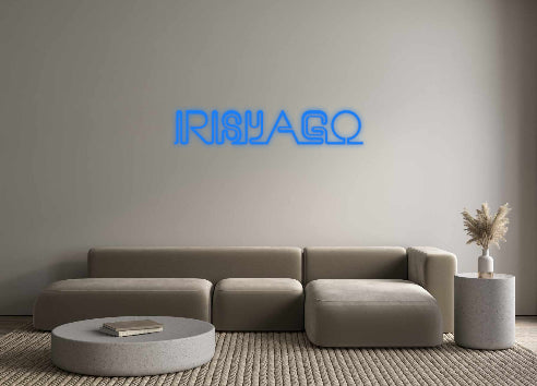 Irisyago versione francese neon personalizzata