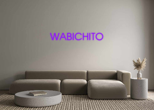 Versão francesa neon personalizada WABICHITO