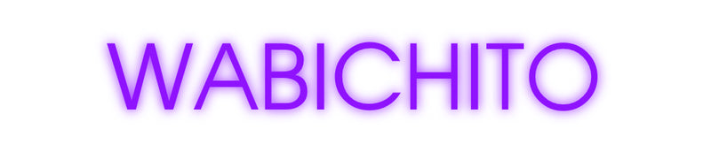Versão francesa neon personalizada WABICHITO