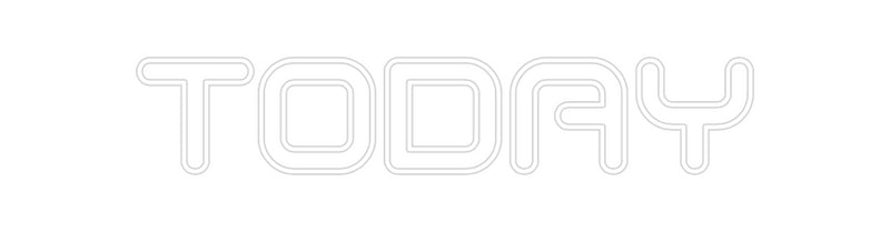 neon personalizzato OGGI
