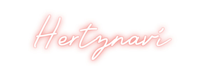 Custom Neon Spanish Version Hertznaví