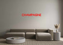 Custom Neon French Version CHAMPAGNE