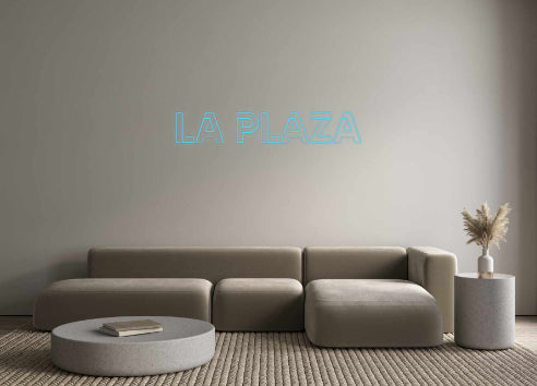 Custom Neon French Version LA PLAZA