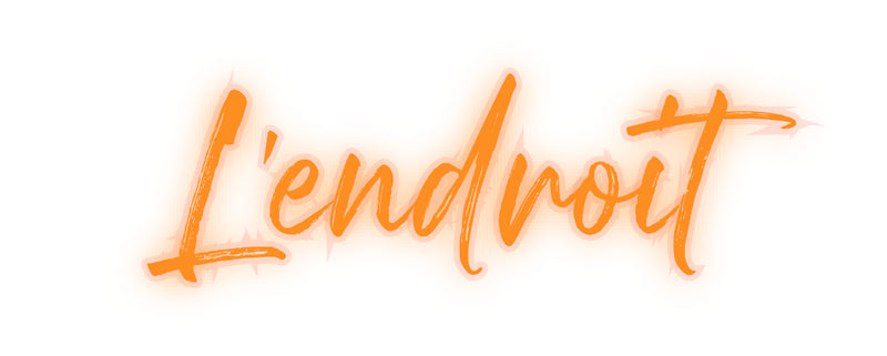 Custom Neon French Version The place