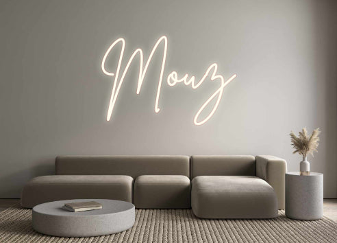 Versione francese neon personalizzata Mouz