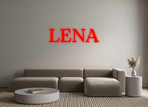 Custom Neon French Version LENA