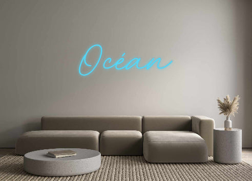 Custom Neon French Version Océan