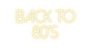Custom Neon Spanish Version Back to 
80's