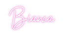 Custom Neon Italian Version Bianca