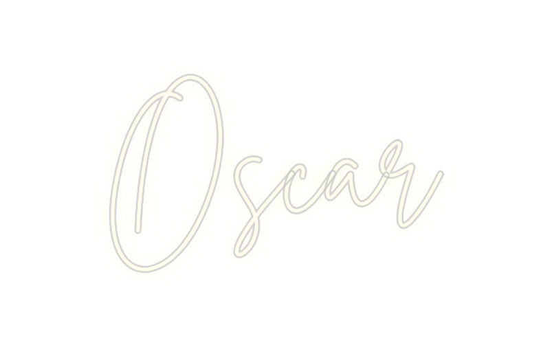 Custom Neon French Version Oscar