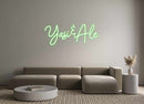 Custom Neon Italian Version Yasi&Ale