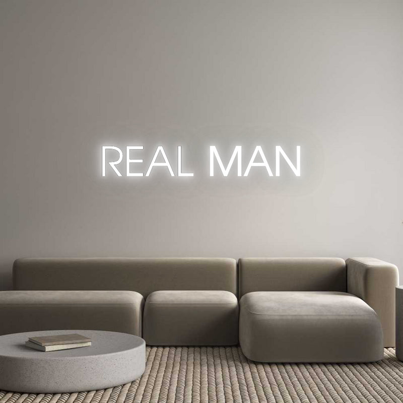 Custom Neon French Version REAL MAN