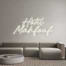 Custom Neon French Version Hôtel
Mahfouf