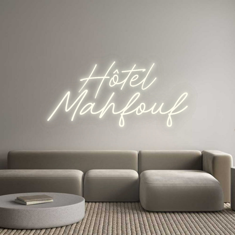 Custom Neon French Version Hôtel
Mahfouf
