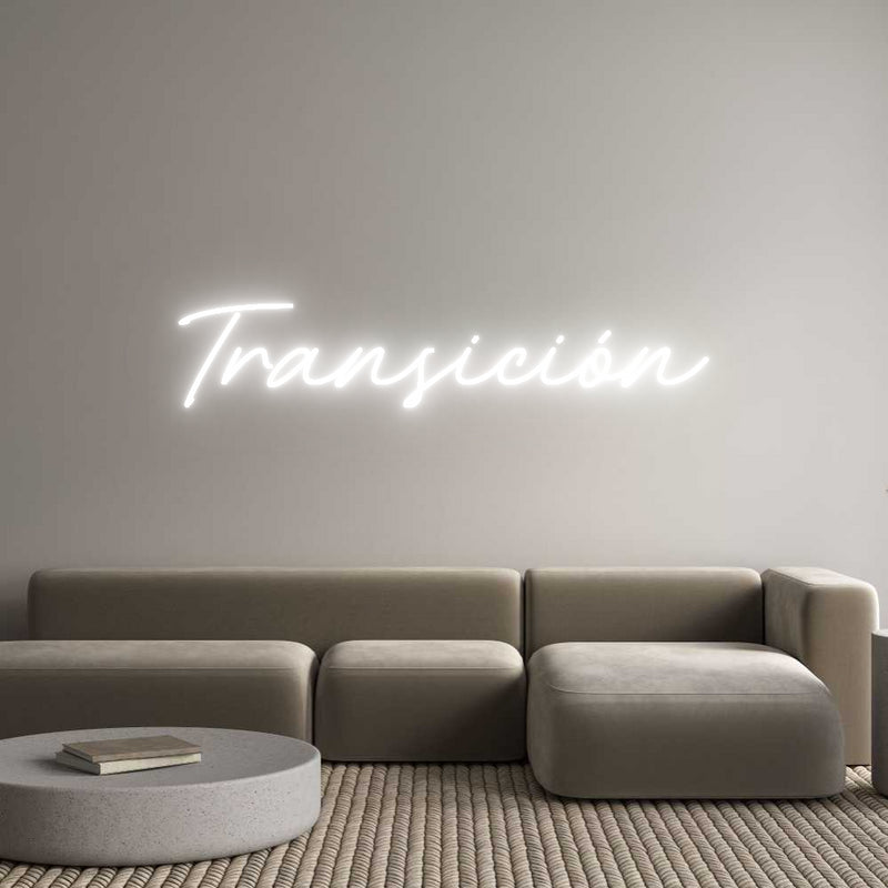 Custom Neon Spanish Version Transición
