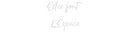 Custom Neon French Version Elles font
L...